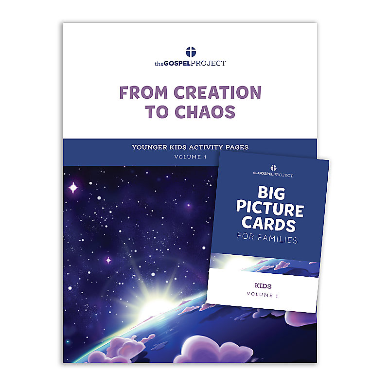 The Gospel Project for Kids: Younger Kids Activity Pack - Volume 1: From Creation to Chaos