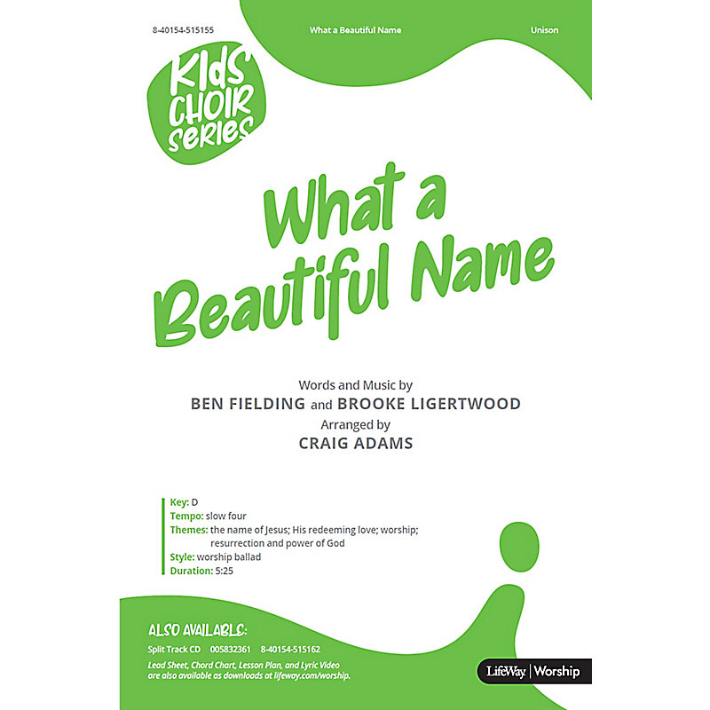 What a Beautiful Name - Downloadable Anthem (Min. 5)