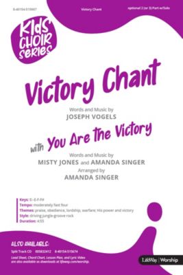 Victory Chant with You Are the Victory - Downloadable Chord Chart