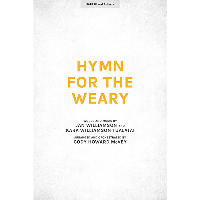 Hymn for the Weary - Downloadable Rhythm Charts
