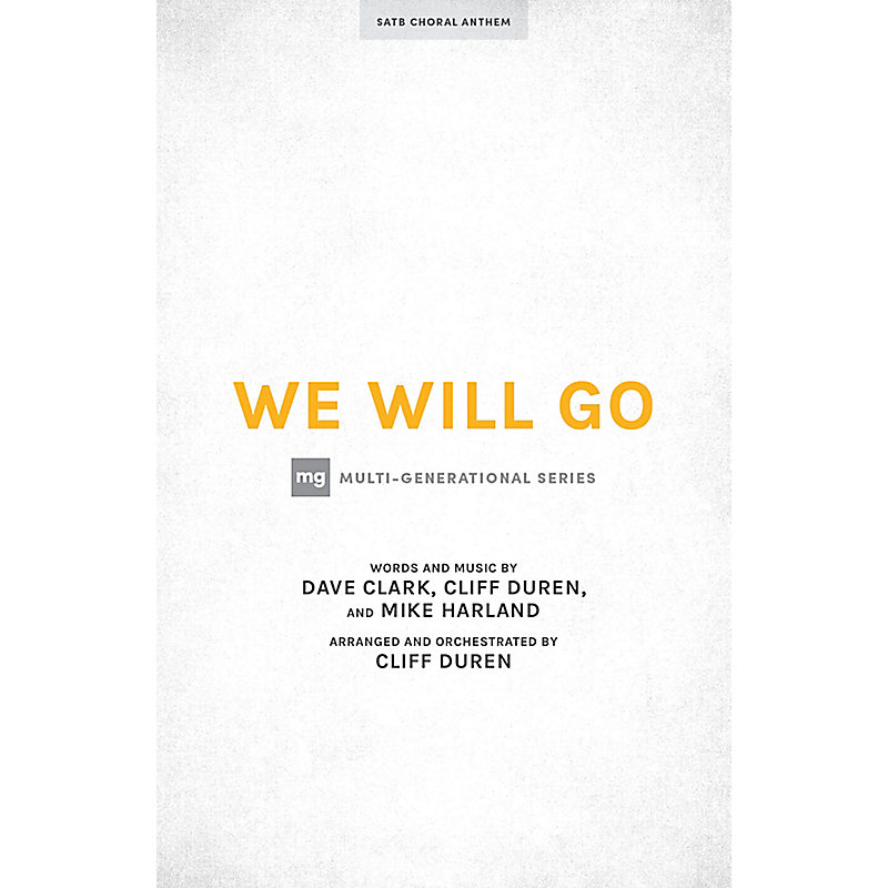 We Will Go - Orchestration CD-ROM