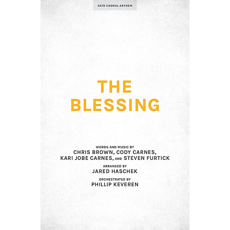 The Blessing - Orchestration CD-ROM