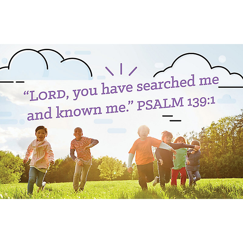 Bible Studies for Life: Kids Psalm 139:1 Postcards Pkg. 25