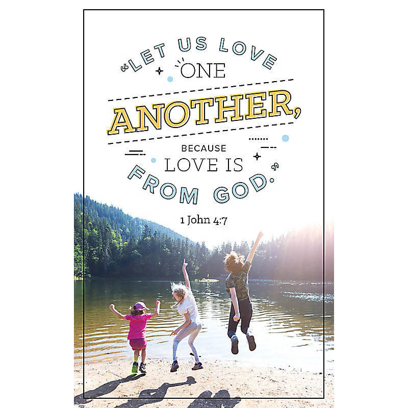 Bible Studies for Life: Kids Love One Another Postcards Pkg. 25
