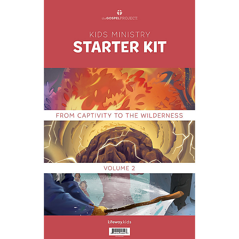 The Gospel Project for Kids: Kids Ministry Starter Kit - Volume 2: From Captivity to the Wilderness