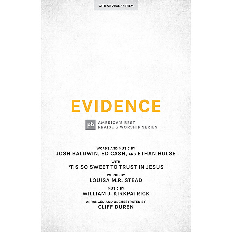 Evidence - Downloadable Alto Rehearsal Track