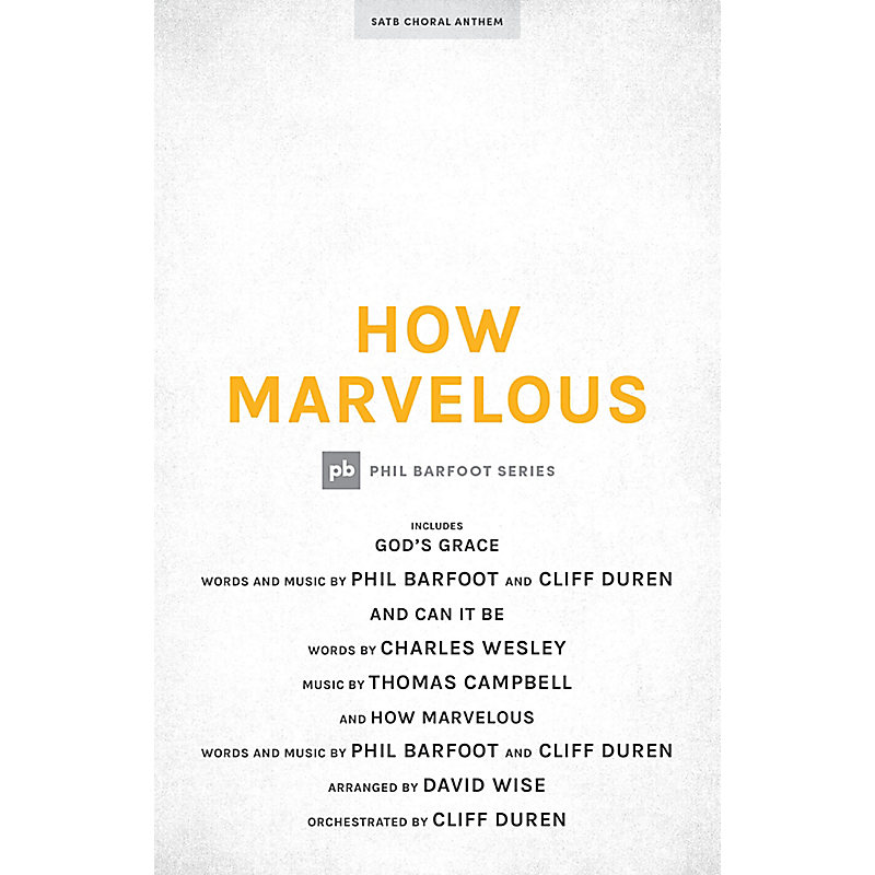 How Marvelous - Downloadable Listening Track