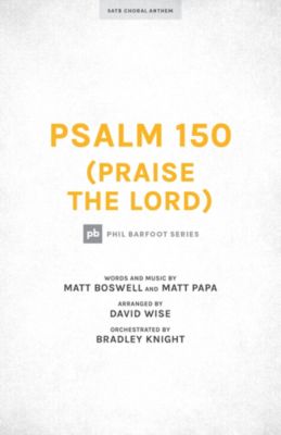 Psalm 150 (Praise the Lord) - Orchestration CD-ROM