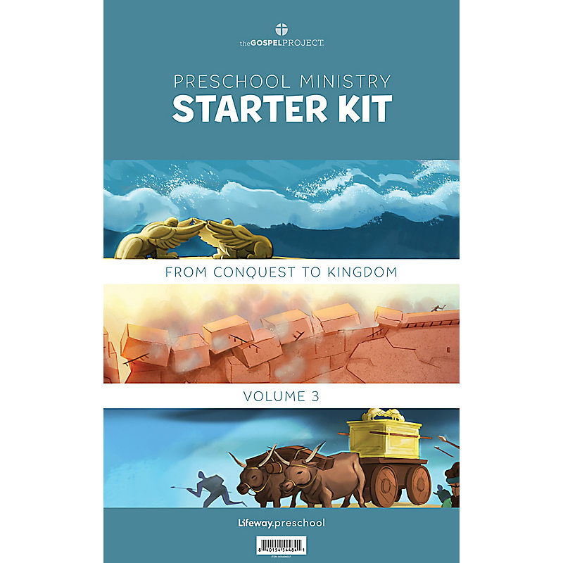 The Gospel Project for Preschool: Preschool Ministry Starter Kit - Volume 3: From Conquest to Kingdom