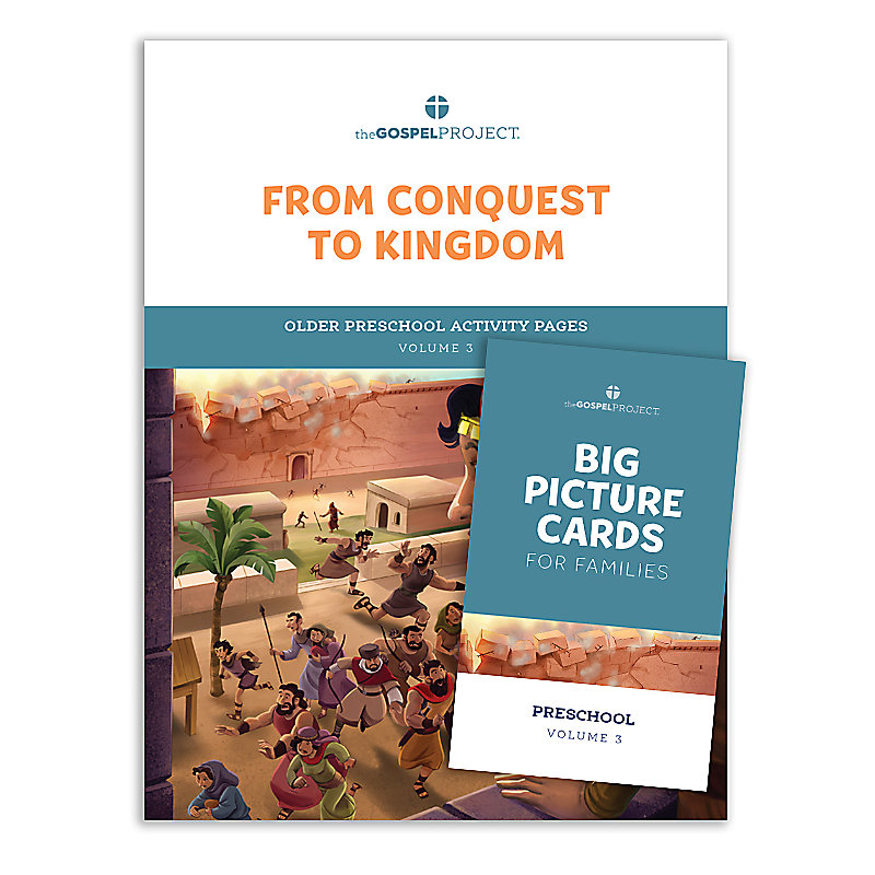 The Gospel Project for Preschool: Older Preschool Activity Pack - Volume 3: From Conquest to Kingdom