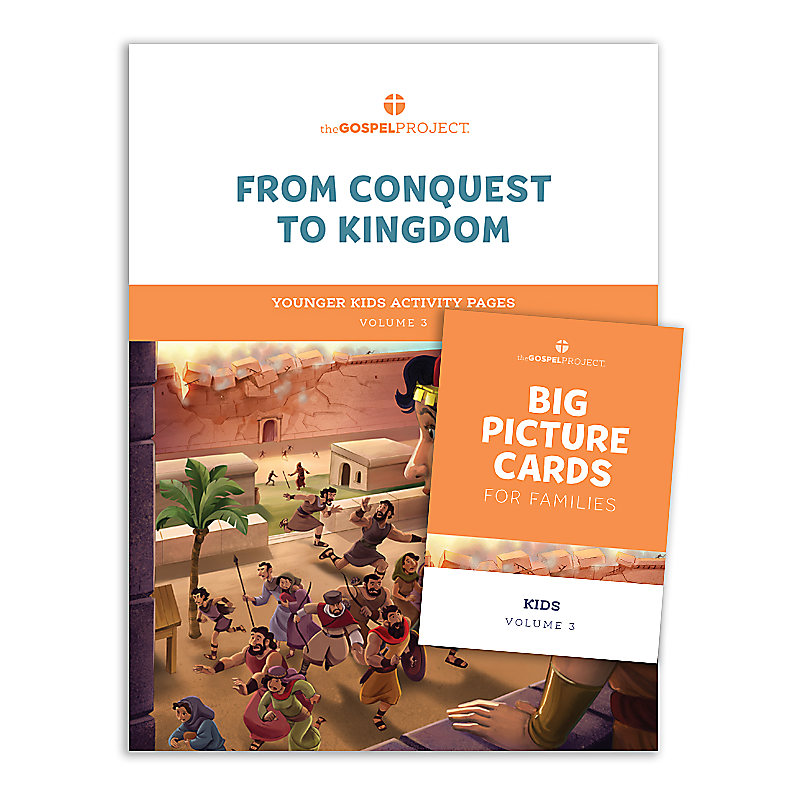 The Gospel Project for Kids: Younger Kids Activity Pack - Volume 3: From Conquest to Kingdom