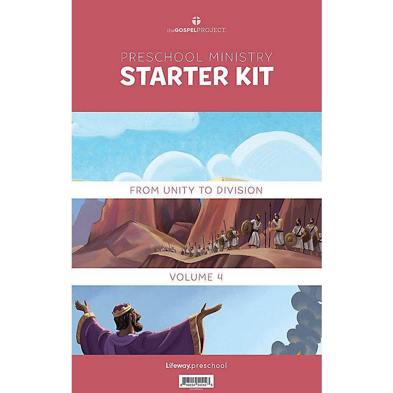The Gospel Project for Preschool: Preschool Ministry Starter Kit - Volume 4: From Unity to Division