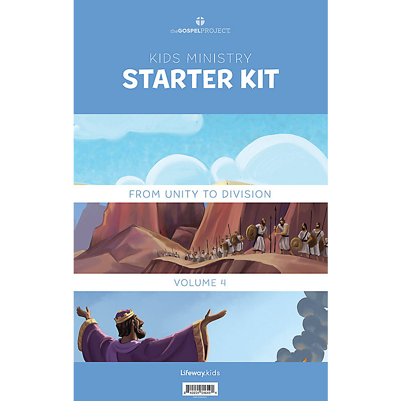 The Gospel Project for Kids: Kids Ministry Starter Kit - Volume 4: From Unity to Division
