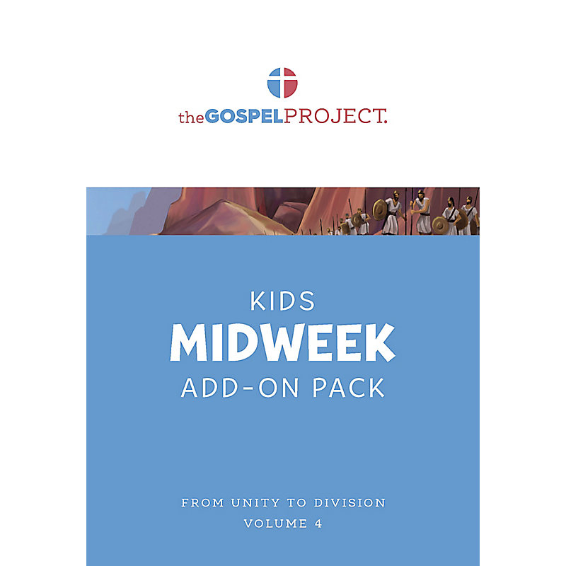 The Gospel Project for Kids: Kids Midweek Add-On Pack - Volume 4: From Unity to Division