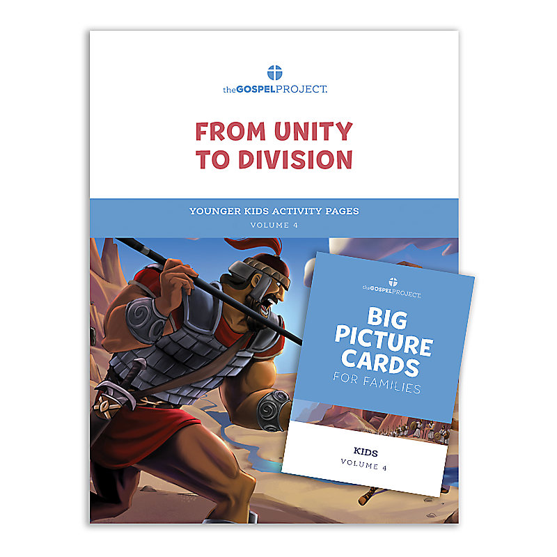 The Gospel Project for Kids: Younger Kids Activity Pack - Volume 4: From Unity to Division