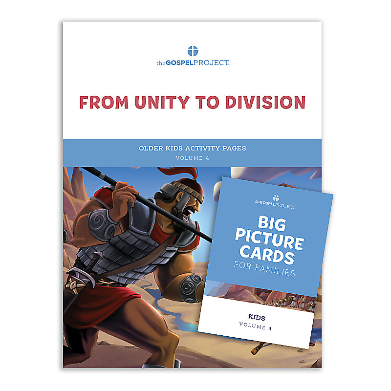The Gospel Project for Kids: Older Kids Activity Pack - Volume 4: From Unity to Division