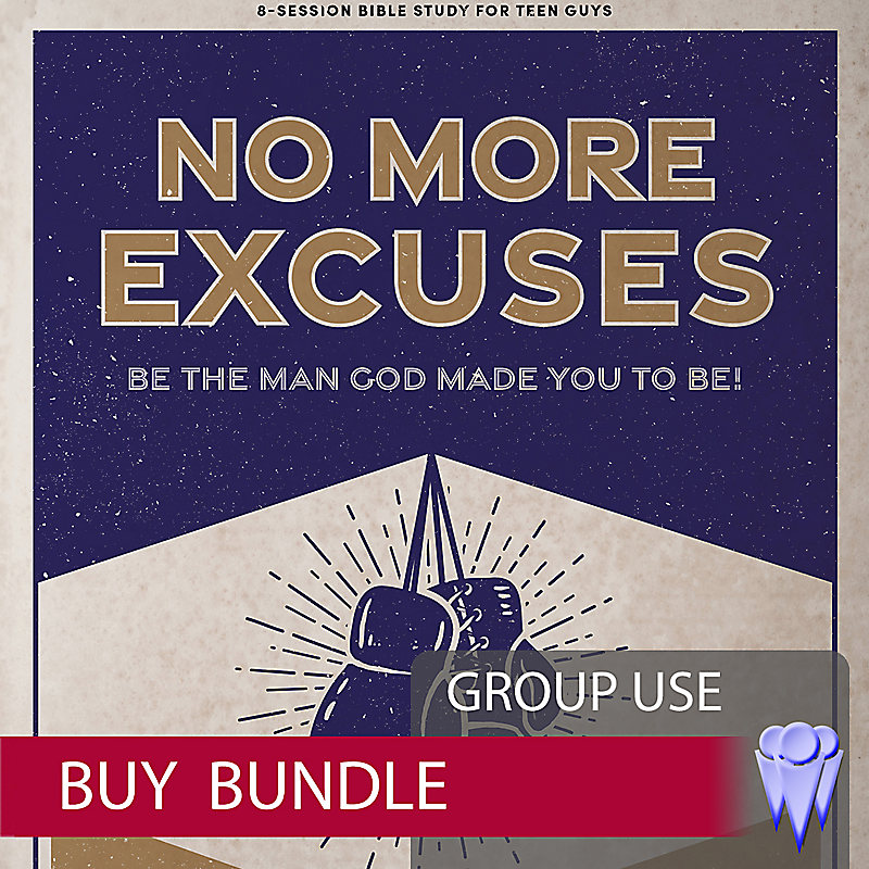 No More Excuses - Teen Guys' Group Use Video Bundle - Buy