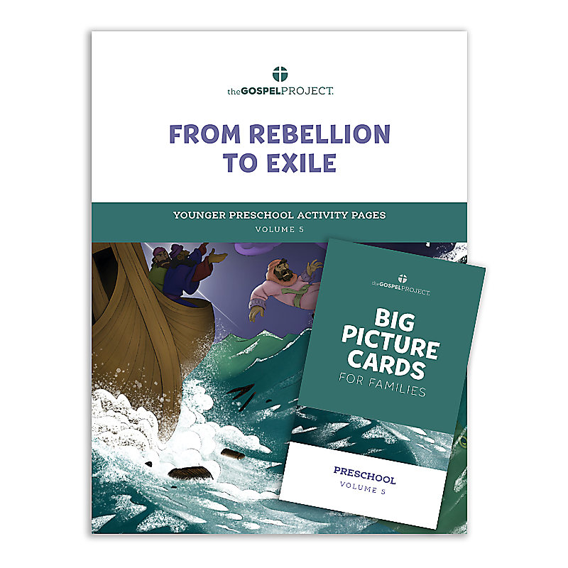 The Gospel Project for Preschool: Younger Preschool Activity Pack - Volume 5: From Rebellion to Exile