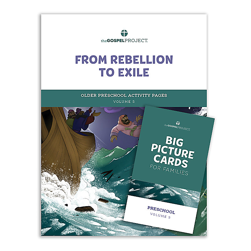 The Gospel Project for Preschool: Older Preschool Activity Pack - Volume 5: From Rebellion to Exile