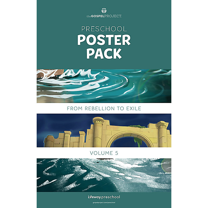 The Gospel Project for Preschool: Preschool Poster Pack - Volume 5: From Rebellion to Exile