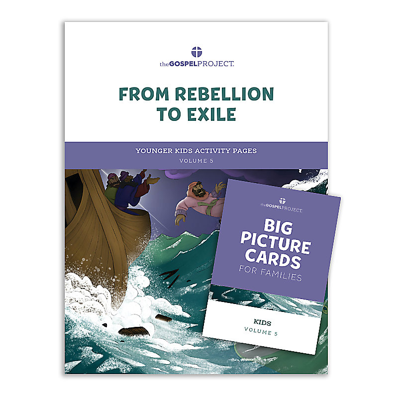The Gospel Project for Kids: Younger Kids Activity Pack - Volume 5: From Rebellion to Exile