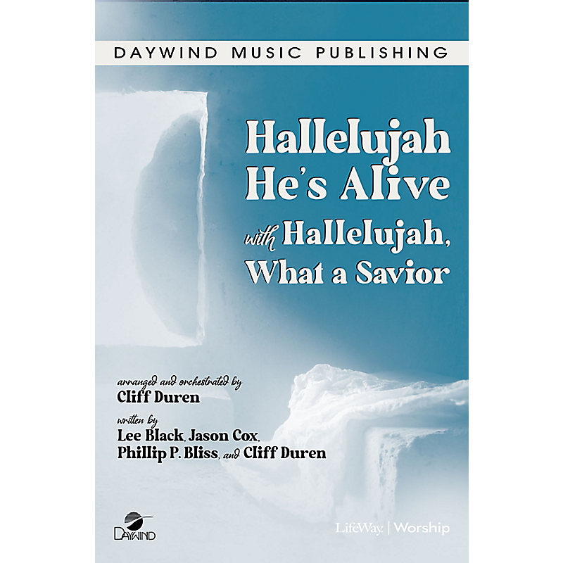 Hallelujah, He's Alive with Hallelujah, What a Savior! - Anthem Accompaniment CD