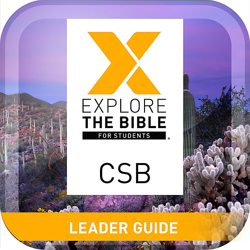 Explore The Bible: Student - Leader Guide - CSB - Spring 2022
