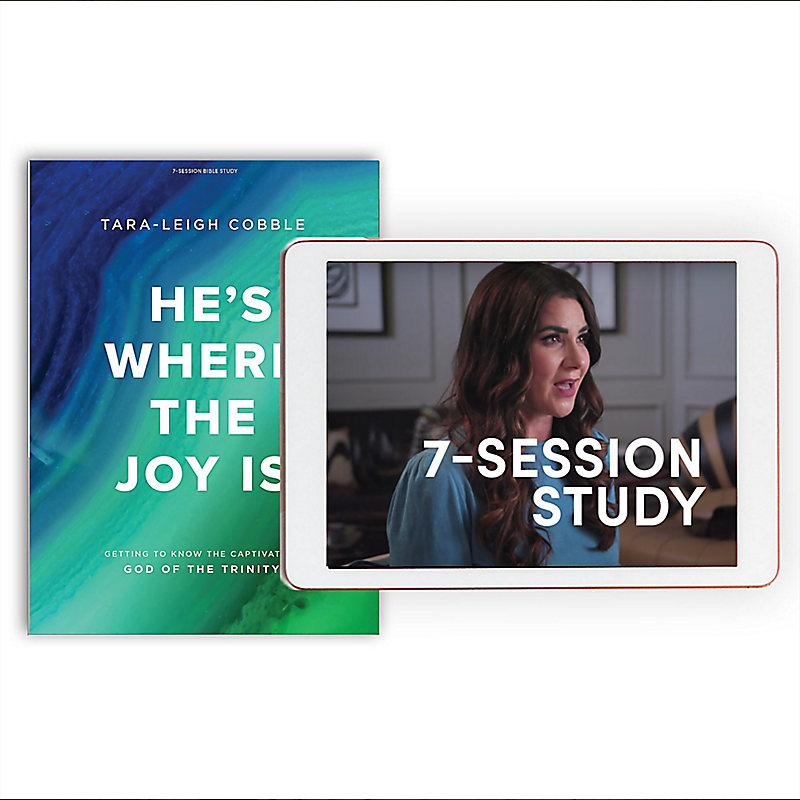 He's Where the Joy Is - Bible Study Book + Streaming Video Bundle