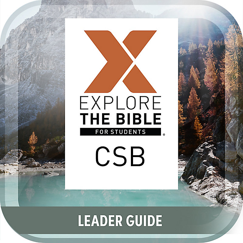Explore The Bible: Student - Leader Guide - CSB - Fall 2022