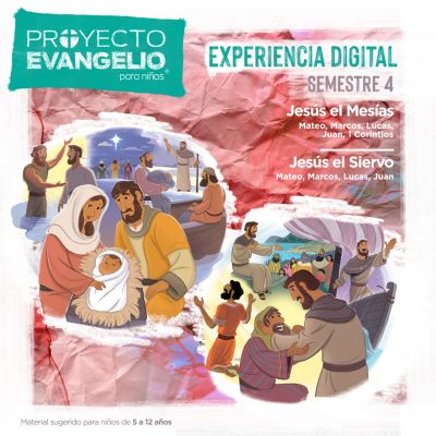 El Proyecto Evangelio para niños, semestre 4: Paquete para el líder - Experiencia digital descargable (menos de 25 miembros)