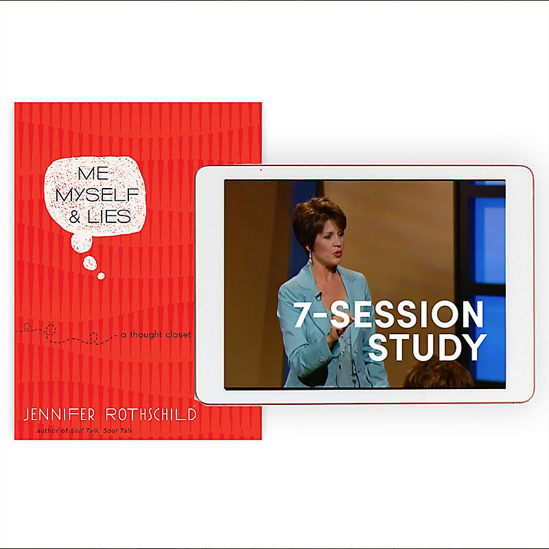 Me, Myself, & Lies - Bible Study Book + Streaming Video Access