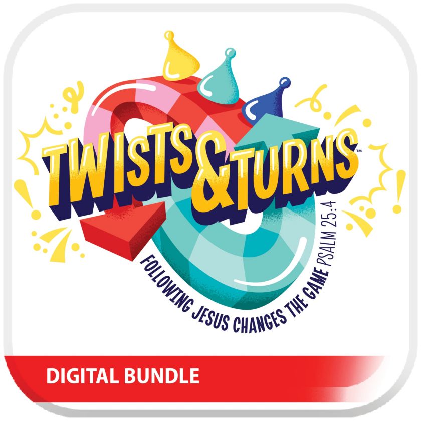 Supersized Backdrop - Twists & Turns VBS 2023 by Lifeway