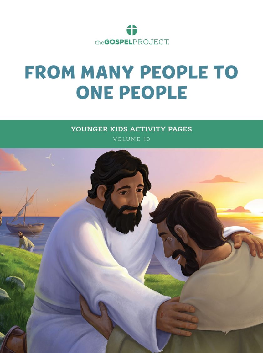 The Gospel Project for Kids: Younger Kids Activity Pages - Volume 10: From  Many People to One People | Lifeway