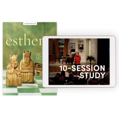 Esther - Bible Study Book + Streaming Video Access