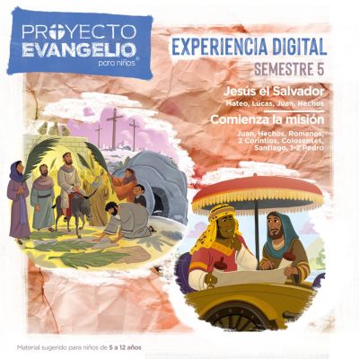 El Proyecto Evangelio para niños, semestre 5: Paquete para el líder - Experiencia digital descargable (menos de 25 miembros)
