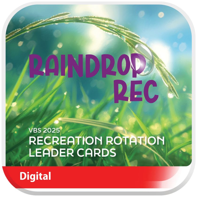 VBS 2025 Recreation Rotation Leader Cards Digital Lifeway