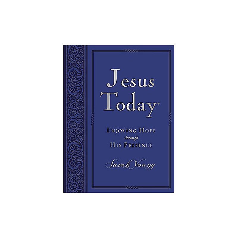 Jesus Today - Large Print, Deluxe Edition, Blue Cover