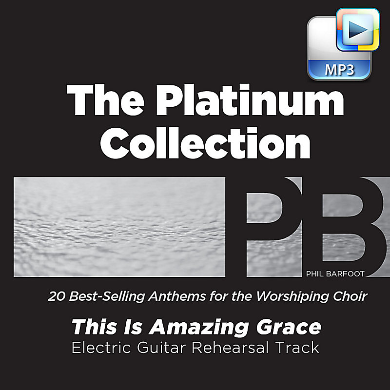 This Is Amazing Grace - Downloadable Electric Guitar Rehearsal Track