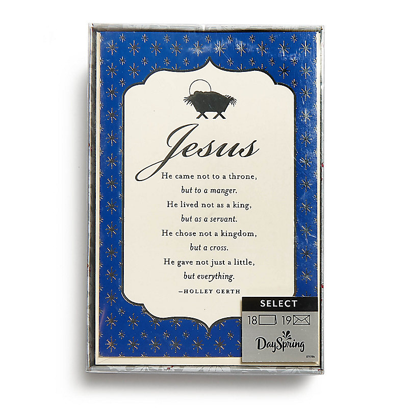 Christmas Boxed Cards: Jesus, He Came - Holley Gerth