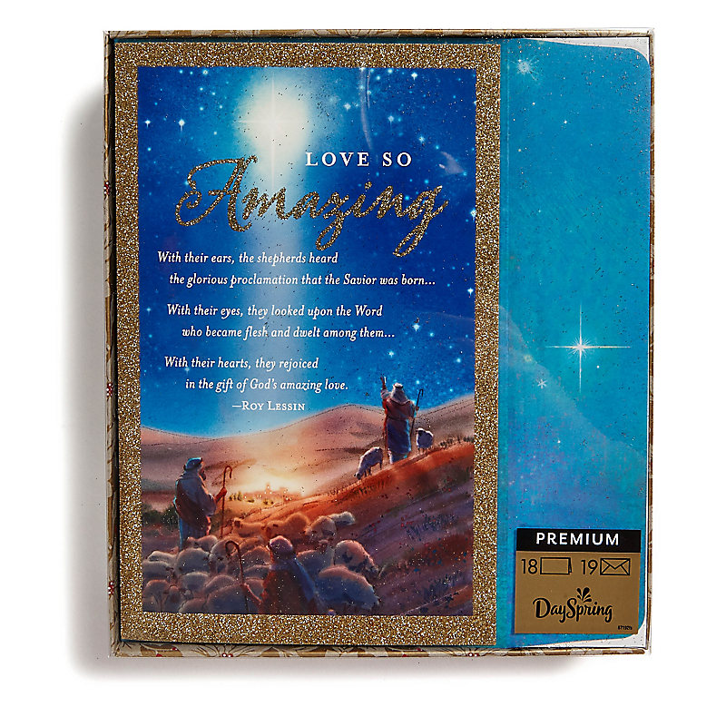 Christmas Boxed Cards: Love So Amazing - Roy Lessin