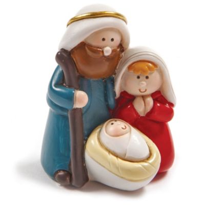 miniature holy family figurines