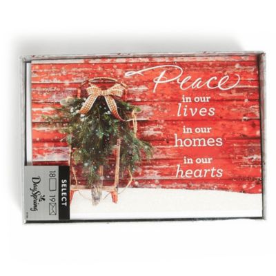 Christmas Boxed Cards - Peace in Our Hearts - Lifeway