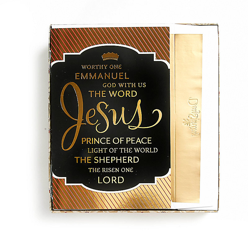 Christmas Boxed Cards - Names of Jesus