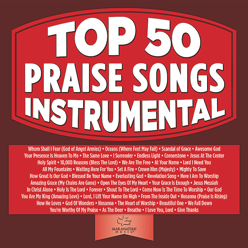 Top 50 Praise Songs Instrumental Cd Lifeway