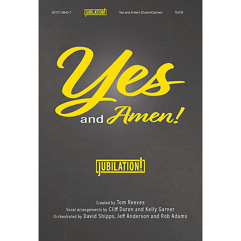 Yes and Amen - Choral Book