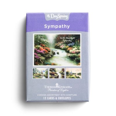 Boxed Cards Sympathy Thomas Kinkade Lifeway