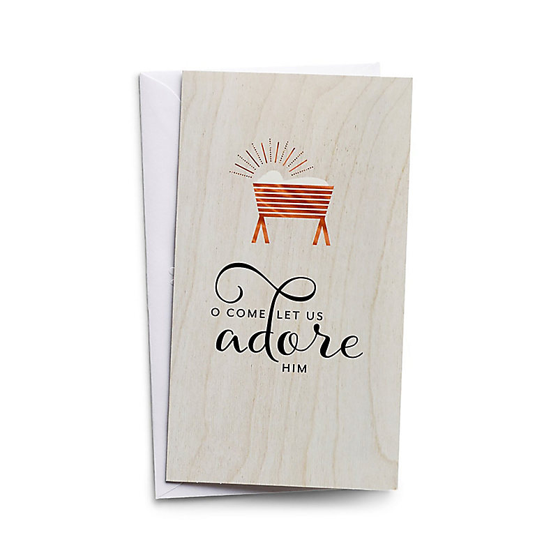 Christmas Boxed Cards: Little Inspirations, O Come Let Us Adore Him