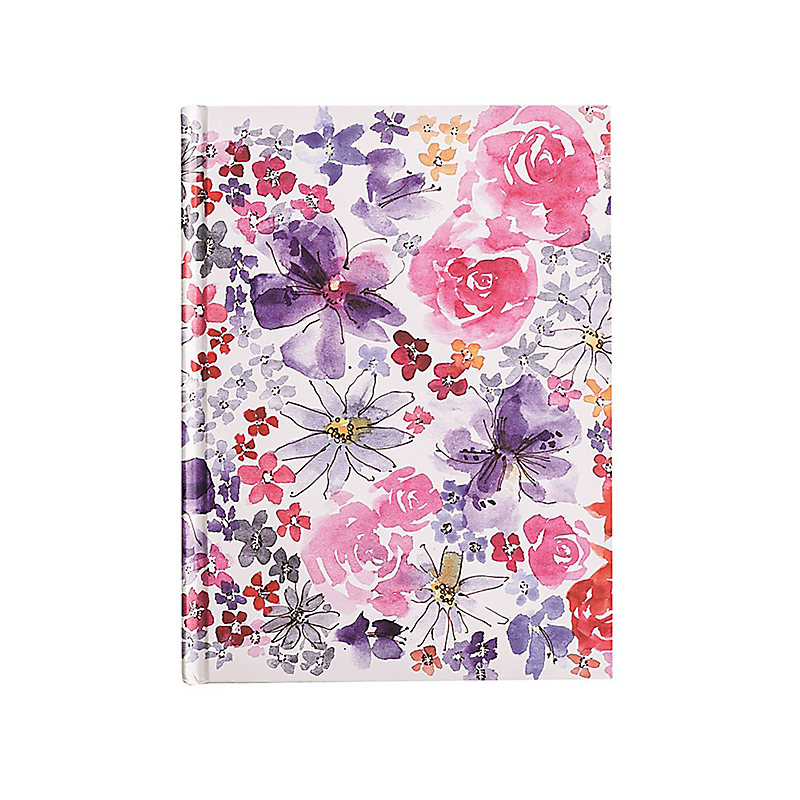 Watercolor Flowers Journal