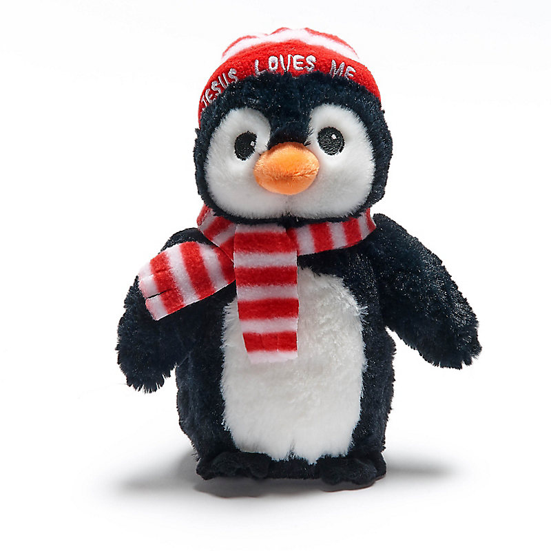 Jesus Loves Me Penguin Stuffed Animal - Lifeway