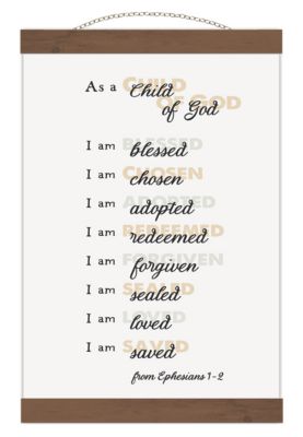 Overcomer Child Of God Hanging Banner Lifeway